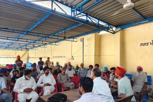 ਪਸ਼ੂ ਪਾਲਣ ਵਿਭਾਗ ਵੱਲੋਂ ਲਗਾਇਆ ਪਸ਼ੂ ਭਲਾਈ ਅਤੇ ਜਾਗਰੂਕਤਾ ਕੈਂਪ