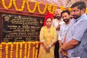 ਡਾ. ਬਲਜੀਤ ਕੌਰ ਵੱਲੋਂ ਮਲੋਟ ਵਿੱਚ ₹16.25 ਕਰੋੜ ਦਾ ਵਾਟਰ ਸਪਲਾਈ ਪ੍ਰੋਜੈਕਟ ਸ਼ੁਰੂ