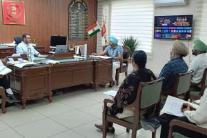 ਡਿਪਟੀ ਕਮਿਸ਼ਨਰ ਵੱਲੋਂ ਆਤਮਾ ਸਕੀਮ ਤਹਿਤ ਜ਼ਿਲ੍ਹਾ ਖੇਤੀਬਾੜੀ ਉਤਪਾਦਨ ਕਮੇਟੀ ਨਾਲ ਮੀਟਿੰਗ