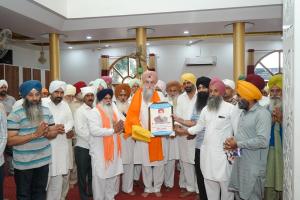 ਵੱਖ ਵੱਖ ਧਾਰਮਿਕ ਸੰਸਥਾਵਾਂ ਵਲੋਂ ਸਪੀਕਰ ਸੰਧਵਾਂ ਦਾ ਸਨਮਾਨ 