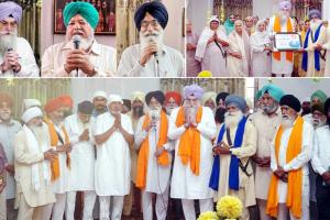 ਸ੍ਰੀ ਗੁਰੂ ਤੇਗ ਬਹਾਦਰ ਗੁਰਦੁਆਰਾ ਸਾਹਿਬ, ਕੋਟਕਪੂਰਾ ਦੀ ਪ੍ਰਬੰਧਕ ਕਮੇਟੀ ਅਤੇ ਸੰਗਤ ਨੇ ਸਪੀਕਰ ਸੰਧਵਾਂ ਦਾ ਸਨਮਾਨ ਕੀਤਾ