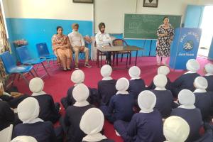 ਅਕਾਲ ਅਕੈਡਮੀ ਜੰਡ ਸਾਹਿਬ ਵਿਖੇ ਐਚ.ਪੀ.ਵੀ ਵੈਕਸੀਨ ਸਬੰਧੀ ਕੀਤਾ ਜਾਗਰੂਕ