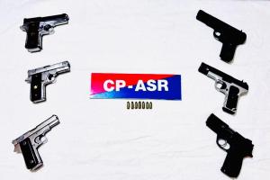 ਸਰਹੱਦ ਪਾਰ ਅਤੇ ਮੱਧ ਪ੍ਰਦੇਸ਼ ਅਧਾਰਤ ਹਥਿਆਰ ਤਸਕਰੀ ਮਾਡਿਊਲ ਦਾ ਅੰਮ੍ਰਿਤਸਰ ਵਿੱਚ ਪਰਦਾਫ਼ਾਸ਼; ਛੇ ਪਿਸਤੌਲਾਂ ਸਮੇਤ ਤਿੰਨ ਕਾਬੂ*