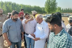 ਪੰਜਾਬ ਸਰਕਾਰ ਵੱਲੋਂ ਅਗੰਮਪੁਰ ਪੁਲ ਦੀ ਸੁਰੱਖਿਆ ਲਈ 19.72 ਕਰੋੜ ਰੁਪਏ ਦੇ ਹੜ੍ਹ-ਰੋਕੂ ਕੰਮ ਜਾਰੀ: ਬਰਿੰਦਰ ਕੁਮਾਰ ਗੋਇਲ