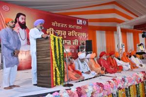 ਭਗਵੰਤ ਮਾਨ ਸਰਕਾਰ ਵੱਲੋਂ ਸ੍ਰੀ ਗੁਰੂ ਰਵਿਦਾਸ ਜੀ ਦੇ 650ਵੇਂ ਪ੍ਰਕਾਸ਼ ਪੁਰਬ ਨੂੰ ਸਮਰਪਿਤ ਰੂਪਨਗਰ ਵਿਖੇ ਪਹਿਲਾ ਵਿਸ਼ਾਲ ਅਧਿਆਤਮਕ ਕੀਰਤਨ ਦਰਬਾਰ ਸਜਾਇਆ ਗਿਆ