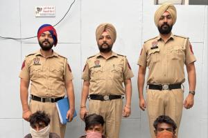 ਰੂਪਨਗਰ ਪੁਲਿਸ ਵੱਲੋਂ ਚੋਰੀ ਦੀ ਵਾਰਦਾਤ ਦਾ ਪਰਦਾਫਾਸ਼, ਤਿੰਨ ਦੋਸ਼ੀ ਗ੍ਰਿਫਤਾਰ