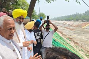 ਕੈਬਨਿਟ ਮੰਤਰੀ ਬਰਿੰਦਰ ਕੁਮਾਰ ਗੋਇਲ ਵੱਲੋਂ ਰਾਜਸਥਾਨ ਫੀਡਰ ਨਹਿਰ ਦੀ ਰੀਲਾਈਨਿੰਗ ਦੇ ਕੰਮਾਂ ਦਾ ਜਾਇਜ਼ਾ