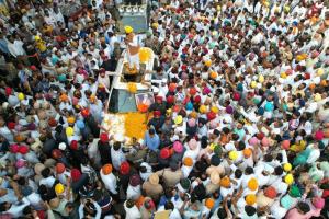 ਕੋਟਕਪੂਰਾ ਵਿੱਚ ਬੇਅਦਬੀ ਵਿਰੁੱਧ ਸਖ਼ਤ ਕਾਰਵਾਈ ਲਈ ਹੋਇਆ ਭਾਰੀ ਇਕੱਠ