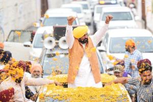 ’ਸ਼ੁਕਰਾਨਾ ਯਾਤਰਾ' ਦੌਰਾਨ ਮੁੱਖ ਮੰਤਰੀ ਭਗਵੰਤ ਸਿੰਘ ਮਾਨ ਦਾ ਸਵਾਗਤ ਕਰਨ ਲਈ ਮਾਝਾ ਭਰ ‘ਚ ਲੋਕ ਸੜਕਾਂ 'ਤੇ ਉਤਰੇ