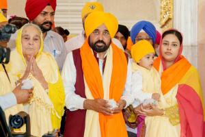 ਮੁੱਖ ਮੰਤਰੀ ਭਗਵੰਤ ਸਿੰਘ ਮਾਨ ਨੇ ਤਖ਼ਤ ਸ੍ਰੀ ਪਟਨਾ ਸਾਹਿਬ ਵਿਖੇ ਮੱਥਾ ਟੇਕਿਆ