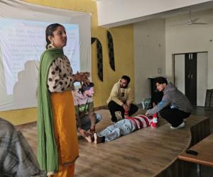 ਯੁਵਾ ਆਪਦਾ ਮਿੱਤਰ’ ਯੋਜਨਾ ਤਹਿਤ ਹੁਸ਼ਿਆਰਪੁਰ ‘ਚ ਲਗਾਇਆ ਸਿਖਲਾਈ ਪ੍ਰੋਗਰਾਮ