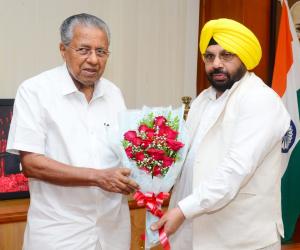 ਹਰਭਜਨ ਸਿੰਘ ਈ.ਟੀ.ਓ. ਵਲੋਂ ਕੇਰਲਾ ਦੇ ਮੁੱਖ ਮੰਤਰੀ ਪਿਨਾਰਾਏ ਵਿਜੇਅਨ ਨਾਲ ਮੁਲਾਕਾਤ