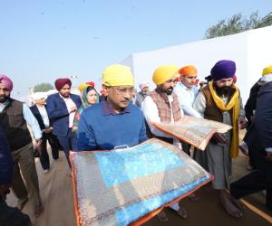 ਮੁੱਖ ਮੰਤਰੀ ਅਤੇ ਅਰਵਿੰਦ ਕੇਜਰੀਵਾਲ ਨੇ ਗੁਰਦੁਆਰਾ ਬਾਬਾ ਬੁੱਢਾ ਦਲ ਛਾਉਣੀ ਵਿਖੇ ਸ੍ਰੀ ਅਖੰਡ ਪਾਠ ਸਾਹਿਬ ਦੀ ਆਰੰਭਤਾ ਮੌਕੇ ਅਕਾਲ ਪੁਰਖ ਦਾ ਅਸ਼ੀਰਵਾਦ ਲਿਆ