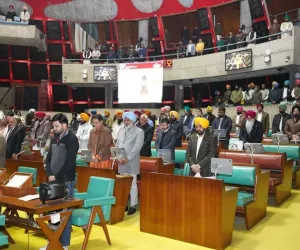 ਪੰਜਾਬ ਵਿਧਾਨ ਸਭਾ ਵੱਲੋਂ ਸ੍ਰੀ ਗੁਰੂ ਗੋਬਿੰਦ ਸਿੰਘ ਜੀ ਅਤੇ ਉਨ੍ਹਾਂ ਦੇ ਸਾਹਿਬਜ਼ਾਦਿਆਂ ਨੂੰ ਸ਼ਰਧਾਂਜਲੀ ਭੇਟ