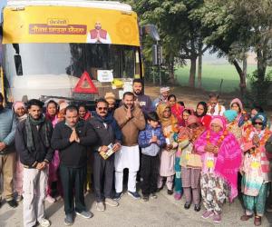 ਪੰਜਾਬ ਸਰਕਾਰ ਸ਼ਰਧਾਂਲੂਆ ਦੀਆਂ ਕਰ ਰਹੀ ਮਨੋਕਾਮਨਾਵਾਂ ਪੂਰੀ —ਵਿਧਾਇਕ ਨਰਿੰਦਰ ਪਾਲ ਸਿੰਘ ਸਵਨਾ