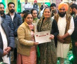 ਕੈਬਨਿਟ ਮੰਤਰੀ ਡਾ. ਬਲਜੀਤ ਕੌਰ ਵੱਲੋਂ ਬਜ਼ੁਰਗਾਂ ਦਾ ਸਨਮਾਨ