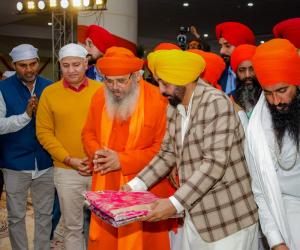 ਸੰਤ ਸਮਾਜ ਵੱਲੋਂ ਸ੍ਰੀ ਗੁਰੂ ਰਵਿਦਾਸ ਮਹਾਰਾਜ ਜੀ ਦੇ 649ਵੇਂ ਪ੍ਰਕਾਸ਼ ਪੁਰਬ ਮੌਕੇ ਸ਼ਾਨਦਾਰ ਪ੍ਰਬੰਧਾਂ ਲਈ ਭਗਵੰਤ ਸਿੰਘ ਮਾਨ ਸਰਕਾਰ ਦੀ ਸ਼ਲਾਘਾ