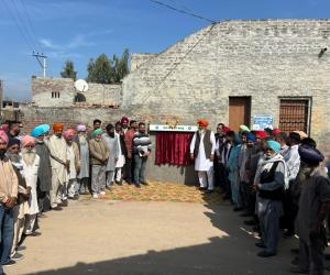 ਵਿਧਾਇਕ ਸ. ਗੁਰਦਿੱਤ ਸਿੰਘ ਸੇਖੋਂ ਨੇ 15.72 ਕਰੋੜ ਰੁਪਏ ਦੇ 5 ਸੜਕ ਪ੍ਰੋਜੈਕਟਾਂ ਦੇ ਨੀਂਹ ਪੱਥਰ ਰੱਖੇ