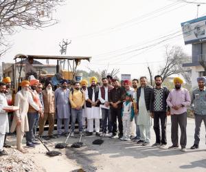 3.25 ਕਰੋੜ ਦੀ ਲਾਗਤ ਨਾਲ ਸੰਘੇੜਾ ਬਾਈਪਾਸ ਦੀ ਮੁਰੰਮਤ ਦਾ ਕੰਮ ਸ਼ੁਰੂ: ਗੁਰਮੀਤ ਸਿੰਘ ਮੀਤ ਹੇਅਰ