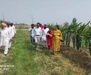ਪੰਜਾਬ - ਨਾਬਾਰਡ ਵੱਲੋਂ ਵਿੱਤਪੋਸ਼ਿਤ ਪ੍ਰੋਜੈਕਟ  ਦੇ ਤਹਿਤ ਕਿਸਾਨਾਂ ਦਾ ਇੱਕ ਐਕਸਪੋਜ਼ਰ ਦੌਰਾ