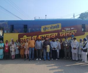 ਮੁੱਖ ਮੰਤਰੀ ਤੀਰਥ ਯਾਤਰਾ: ਬਰਨਾਲਾ ਜ਼ਿਲ੍ਹੇ ਤੋਂ ਸ਼ਰਧਾਲੂਆਂ ਦੇ ਜਥੇ ਪਵਿੱਤਰ ਨਗਰੀ ਅੰਮ੍ਰਿਤਸਰ ਲਈ ਰਵਾਨਾ