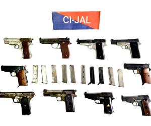 ਅੰਤਰ-ਰਾਜੀ ਗੈਰ-ਕਾਨੂੰਨੀ ਹਥਿਆਰਾਂ ਦੇ ਸਪਲਾਈ ਮਾਡਿਊਲ ਨਾਲ ਜੁੜੇ ਦੋ ਵਿਅਕਤੀ ਗ੍ਰਿਫ਼ਤਾਰ, 10 ਪਿਸਤੌਲ ਬਰਾਮਦ