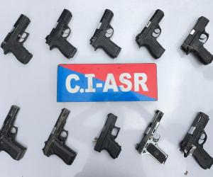 ਅੰਮ੍ਰਿਤਸਰ ਵਿੱਚ ਸਰਹੱਦ ਪਾਰੋਂ ਚੱਲ ਰਹੇ ਗੈਰ-ਕਾਨੂੰਨੀ ਹਥਿਆਰ ਤਸਕਰੀ ਮਾਡਿਊਲ ਨਾਲ ਜੁੜੇ ਦੋ ਵਿਅਕਤੀ ਕਾਬੂ; 10 ਆਧੁਨਿਕ ਪਿਸਤੌਲ ਬਰਾਮਦ