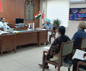 ਡਿਪਟੀ ਕਮਿਸ਼ਨਰ ਵੱਲੋਂ ਆਤਮਾ ਸਕੀਮ ਤਹਿਤ ਜ਼ਿਲ੍ਹਾ ਖੇਤੀਬਾੜੀ ਉਤਪਾਦਨ ਕਮੇਟੀ ਨਾਲ ਮੀਟਿੰਗ