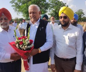 ਕੈਬਨਿਟ ਮੰਤਰੀ ਬਰਿੰਦਰ ਕੁਮਾਰ ਗੋਇਲ ਨੇ ਪੀ.ਏ.ਯੂ ਲੁਧਿਆਣਾ ਵਿਖੇ ਉੱਤਰੀ ਭਾਰਤ ਦੇ ਪਹਿਲੇ ਕੇਂਦਰੀ ਧਰੁਵੀ ਸਿੰਚਾਈ ਪ੍ਰਣਾਲੀ ਦਾ ਕੀਤਾ ਉਦਘਾਟਨ