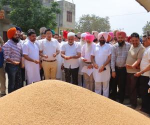 ਪੰਜਾਬ ਸਰਕਾਰ ਕਣਕ ਦੀ ਫ਼ਸਲ ਦਾ ਇੱਕ-ਇੱਕ ਦਾਣਾ ਪੂਰੇ ਭਾਅ ਉੱਪਰ ਖ਼ਰੀਦਣ ਲਈ ਵਚਨਬੱਧ : ਕਟਾਰੂਚੱਕ