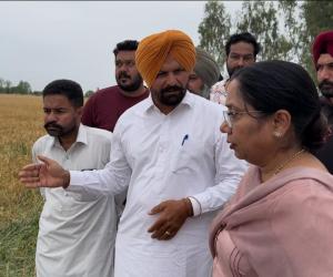 ਕੈਬਨਿਟ ਮੰਤਰੀ ਡਾ. ਬਲਜੀਤ ਕੌਰ ਨੇ ਗੜ੍ਹੇਮਾਰੀ ਨਾਲ ਹੋਏ ਨੁਕਸਾਨ ਦਾ ਲਿਆ ਜਾਇਜ਼ਾ