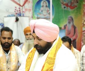 ਕੈਬਨਿਟ ਮੰਤਰੀ ਹਰਜੋਤ ਬੈਂਸ ਵੱਲੋਂ ਹਨੂੰਮਾਨ ਜਨਮ ਉਤਸਵ ਮੌਕੇ ਕੋਟਲਾ ਆਸ਼ਰਮ ਦਾ ਦੌਰਾ