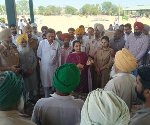 ਗੜੇਮਾਰੀ ਤੇ ਭਾਰੀ ਮੀਂਹ ਕਾਰਨ ਪ੍ਰਭਾਵਿਤ ਫਸਲ ਦੀ ਖਰੀਦ ਵਿਚ ਕਿਸਾਨਾਂ ਦਾ ਵਿੱਤੀ ਨੁਕਸਾਨ ਨਹੀਂ ਹੋਣ ਦਿੱਤਾ ਜਾਵੇਗਾ: ਡਿਪਟੀ ਕਮਿਸ਼ਨਰ ਨਵਜੋਤ ਕੌਰ