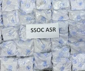 ਸਰਹੱਦ ਪਾਰੋਂ ਨਸ਼ਾ ਤਸਕਰੀ ਕਰਨ ਵਾਲੇ ਮਾਡਿਊਲ ਦੇ ਦੋ ਵਿਅਕਤੀ  64.6 ਕਿਲੋ ਹੈਰੋਇਨ ਸਮੇਤ ਅੰਮ੍ਰਿਤਸਰ ਤੋੰ ਕਾਬੂ