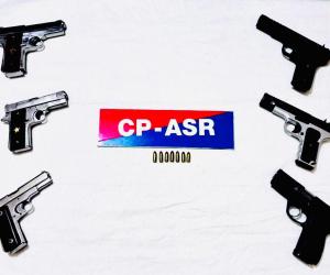 ਸਰਹੱਦ ਪਾਰ ਅਤੇ ਮੱਧ ਪ੍ਰਦੇਸ਼ ਅਧਾਰਤ ਹਥਿਆਰ ਤਸਕਰੀ ਮਾਡਿਊਲ ਦਾ ਅੰਮ੍ਰਿਤਸਰ ਵਿੱਚ ਪਰਦਾਫ਼ਾਸ਼; ਛੇ ਪਿਸਤੌਲਾਂ ਸਮੇਤ ਤਿੰਨ ਕਾਬੂ*