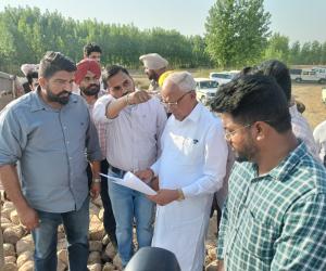 ਪੰਜਾਬ ਸਰਕਾਰ ਵੱਲੋਂ ਅਗੰਮਪੁਰ ਪੁਲ ਦੀ ਸੁਰੱਖਿਆ ਲਈ 19.72 ਕਰੋੜ ਰੁਪਏ ਦੇ ਹੜ੍ਹ-ਰੋਕੂ ਕੰਮ ਜਾਰੀ: ਬਰਿੰਦਰ ਕੁਮਾਰ ਗੋਇਲ