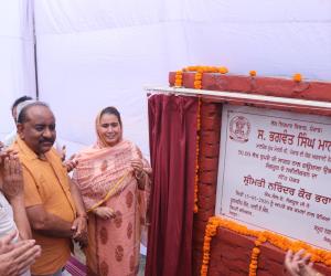 ਵਿਧਾਇਕ ਭਰਾਜ ਨੇ 50 ਲੱਖ ਰੁਪਏ ਦੀ ਲਾਗਤ ਵਾਲੇ ਗਊਸ਼ਾਲਾ ਦੇ ਨਵੀਨੀਕਰਨ ਪ੍ਰੋਜੈਕਟ ਦਾ ਨੀਂਹ ਪੱਥਰ ਰੱਖਿਆ