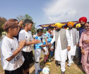 CM ਮਾਨ ਵੱਲੋਂ ਵਿਸ਼ਵ ਪੱਧਰੀ ਸਹੂਲਤਾਂ ਨਾਲ ਲੈਸ 250 ਪੇਂਡੂ ਖੇਡ ਮੈਦਾਨਾਂ ਦਾ ਉਦਘਾਟਨ