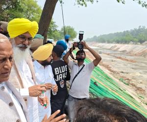 ਕੈਬਨਿਟ ਮੰਤਰੀ ਬਰਿੰਦਰ ਕੁਮਾਰ ਗੋਇਲ ਵੱਲੋਂ ਰਾਜਸਥਾਨ ਫੀਡਰ ਨਹਿਰ ਦੀ ਰੀਲਾਈਨਿੰਗ ਦੇ ਕੰਮਾਂ ਦਾ ਜਾਇਜ਼ਾ